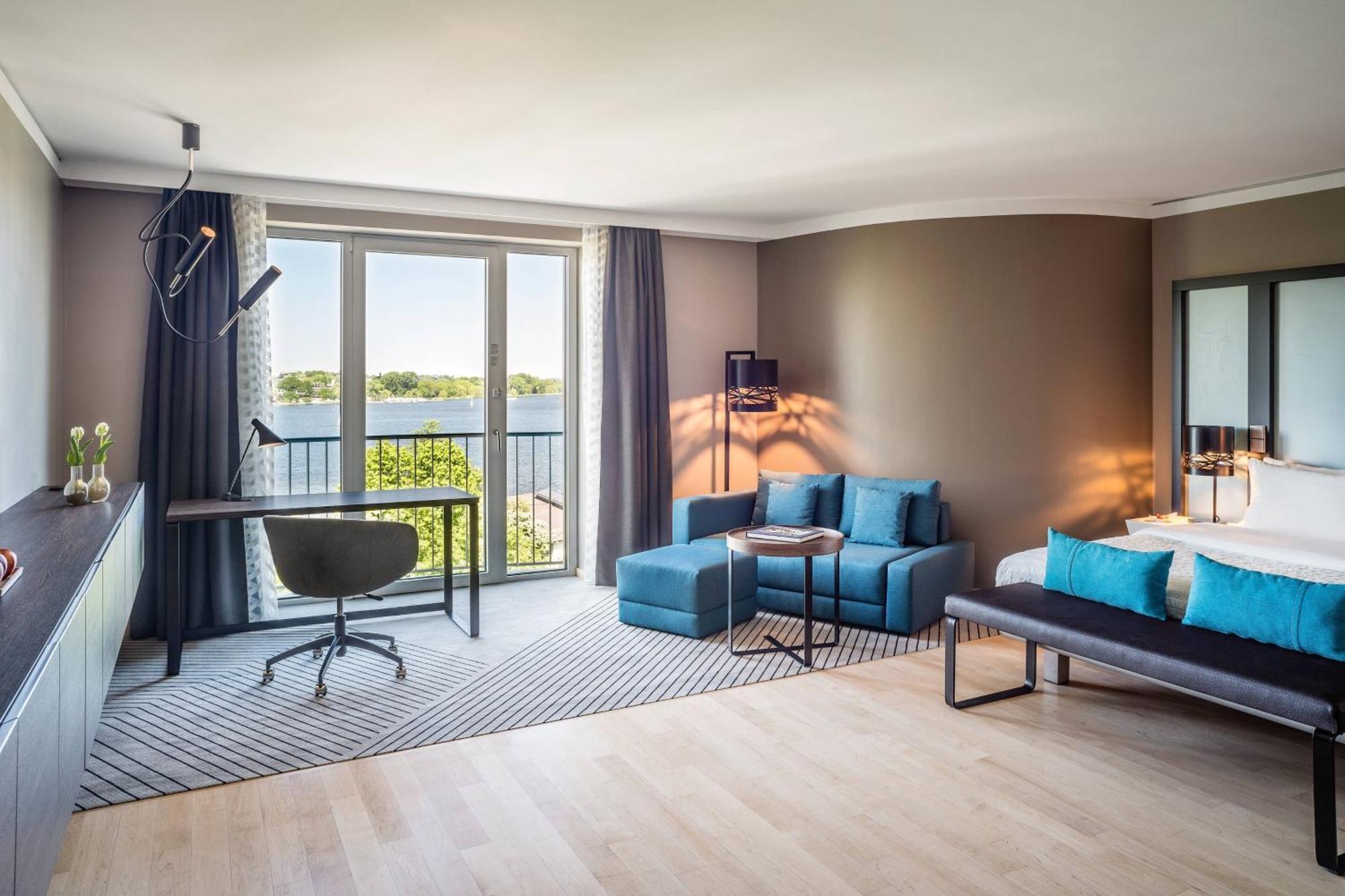 เลอ เมริเดียน ฮัมบวร์ค Hotel ฮัมบูร์ก ภายนอก รูปภาพ A room at the hotel